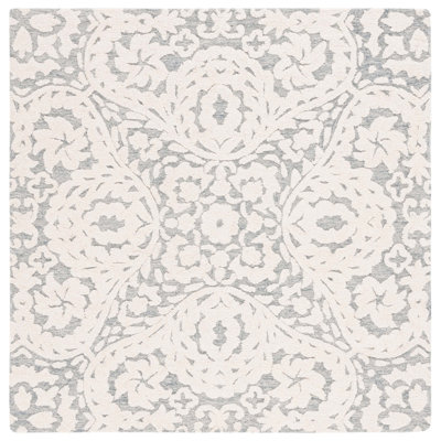 Tapis ivoire / gris Alaxandra 477