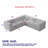 Karr 5-Seater L-Shape Boneless Compression Modular Sofa-422299382