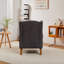Fauteuil d'appoint rembourré à oreilles avec table d'appoint-2048159169