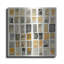 Ivy Bronx «City Windows 2 Autumn» par Shirley Novak, art mural en métal-2041357197