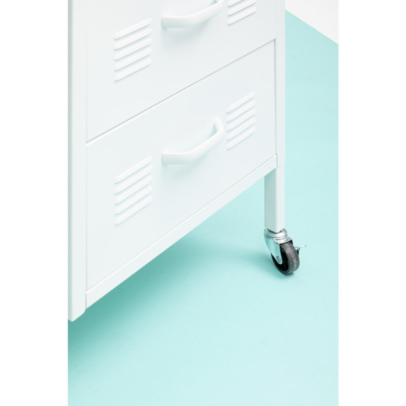 Jolisha Steel Writing Desk