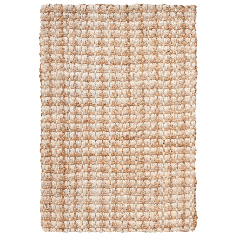 Tressie Hand-Woven Stain Resistant Jute Area Rug, Rectangle 2'3" x 4'