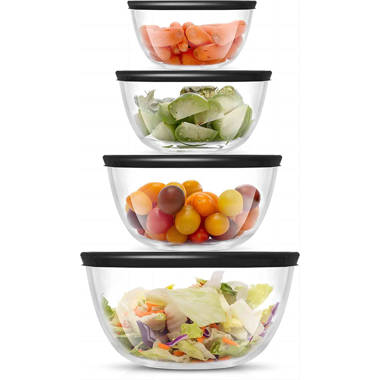 Pyrex Smart Essentials 8-pc. Glass Food Storage Bowl Set