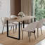 Aheed Metal Base Dining Table-344048690