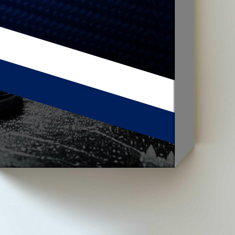 «Toronto Maple Leafs NHL», art mural, H 60 po x l 40 po, Toile tendue, Ne s’applique pas