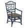 Chaise avec accoudoirs Chippendale