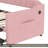 Upholstered Twin Size Daybed With Adjustable Height Pop Up Trundle Twin Bed And USB & Type-C Charging Port, Day Bed Frame With 2 Side Pockets, No Box-Spring Needed, Pink-293088819