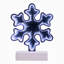 Tunnel de Noël DEL à flocon de neige 3D - 7,75 po