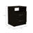 2-Drawer 1-Shelf Rectangle Nightstand