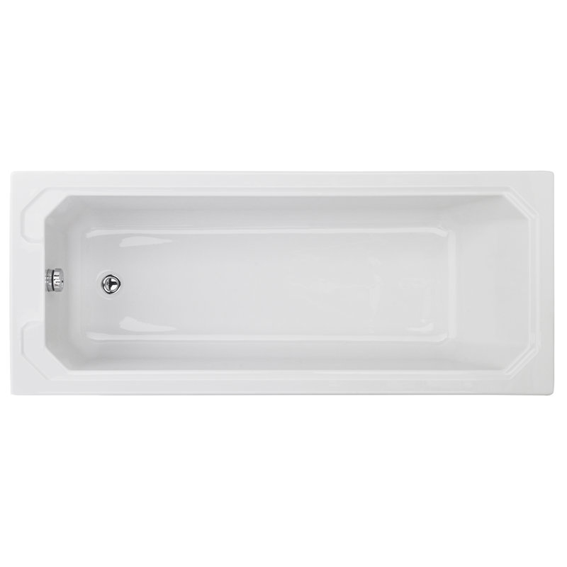 Ascott 1700mm x 700mm Soaking Acrylic Bathtub