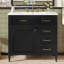 Meuble-lavabo autoportant avec tiroirs et tablette-823439217