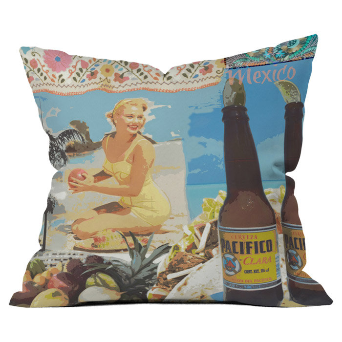 Surfers Dream Outdoor Throw Pillow