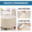 Couvre-pieds extensibles en jacquard à carreaux lavables à la machine et lavables à la machine avec protège-repose-pieds élastique-1923282026-1923282036