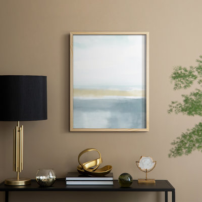 ABSTRACT Series DCCCLIX Framed Print - Solid Wood