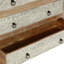 Commode 3 tiroirs White + Natural