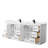 Strada 84'' Double Bathroom Vanity with Quartz Top-92723791-92723793-98213390