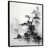 Black Floater Framed