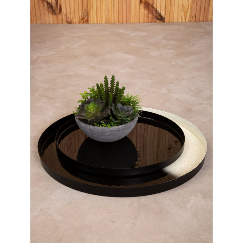 Iron Tray - Set of 2
