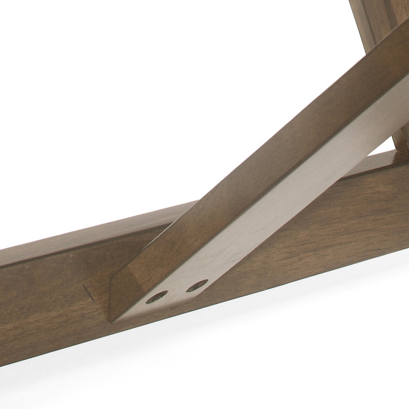 Table à manger style antique en bois massif de style brun + l 68,99 po x P 36,36 po, H 30,34 po, l 71 po x P 29,5 po