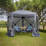 10 pi. X 10 pi Tente de camping d'extérieur escamotable
