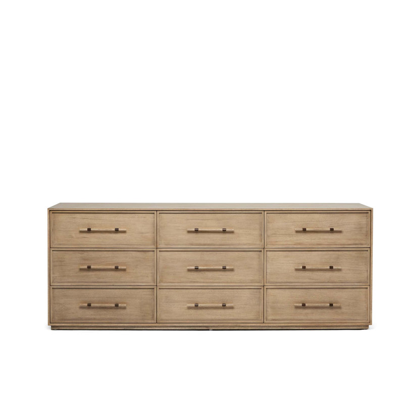 Commode 9 tiroirs 84 po Clement