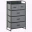 Commode 5 tiroirs en tissu
