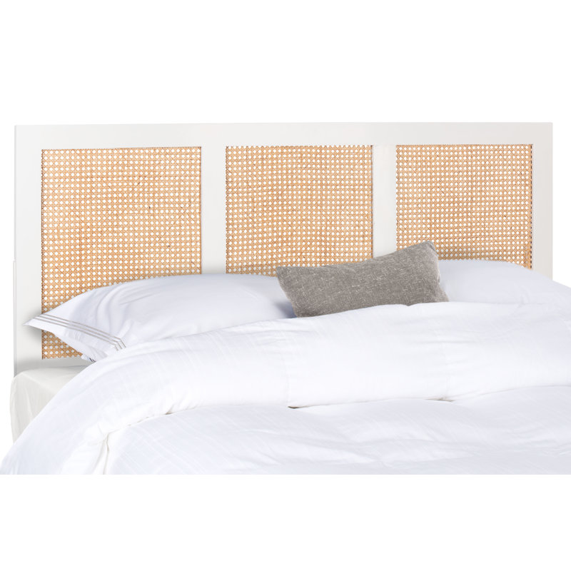 Tahoe Solid Wood Headboard, White, Queen