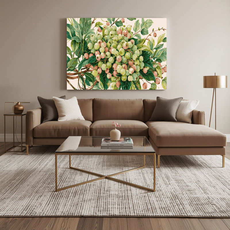 «Fruit Gooseberry Green», art mural sur toile, H 11 po x l 14 po