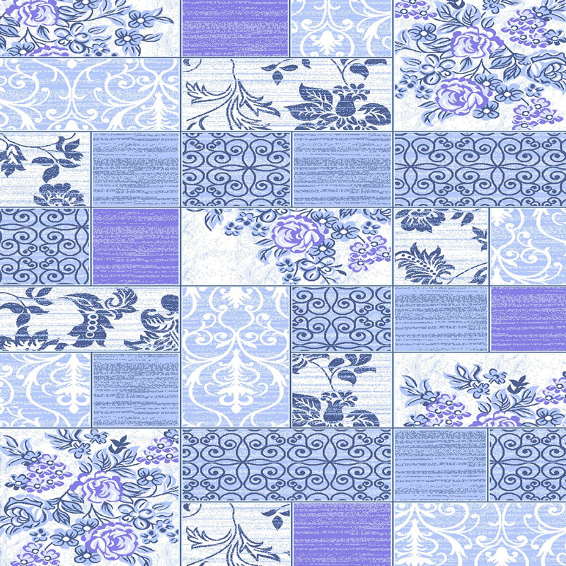 Stylish Hall Carpet (3.3 x 6.6 ft), 100% Polyester, 0.3 in Pile Height | Antibacterial, PVC Non-Slip Underside | 3D Digital Printing, Machine Washable | Perfect for Entryways & Living Spaces, Durable & Easy Care