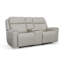 Causeuse inclinable avec console Barnett-105642895