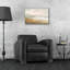 «Misty On The Headlands» par Danhui Nai, art mural en verre acrylique, 24 po x 16 po