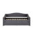 Full Size Upholstered Daybed With Gray Fleece And Customizable Trundle Appearance Stylish Space Design-1283741796-1283741798