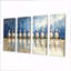 «Blue Bowling Bowling», art mural sur toile-1434875956