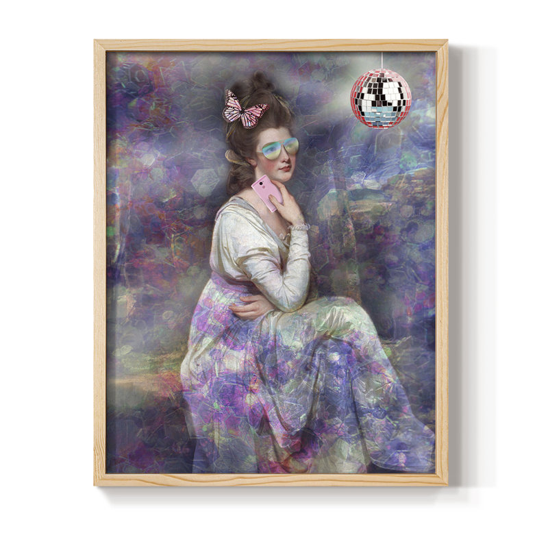 «Lady Elizabeth Selfie», Naturel, H 30 po x l 24 po