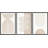 Mid Century Modern Boho "Duotone Beige Abstract Lines Artwork, Simple Neutral Minimalist Wall Pictures, Large Framed Canvas Giclee Print 3 Pieces Wall Art" 16"x24"x3 pcs, 24"x36"x3 pcs-119460496-73227860