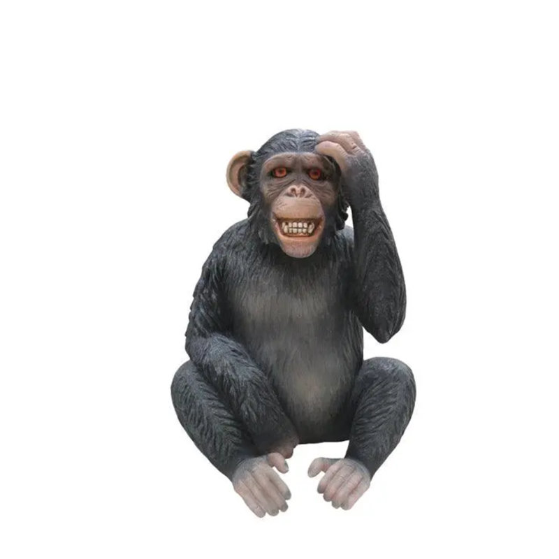 Monkey Max Chimpanzee Life Size Statue