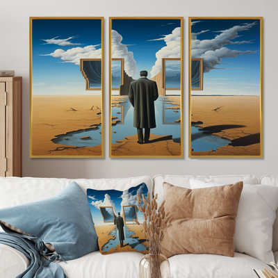 Cristalina - Surrealism Wall Art Living Room Set