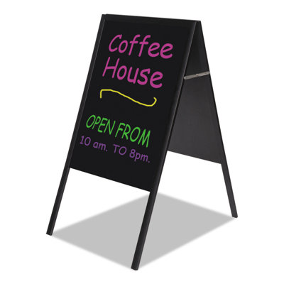 Magnetic Metal Chalkboard