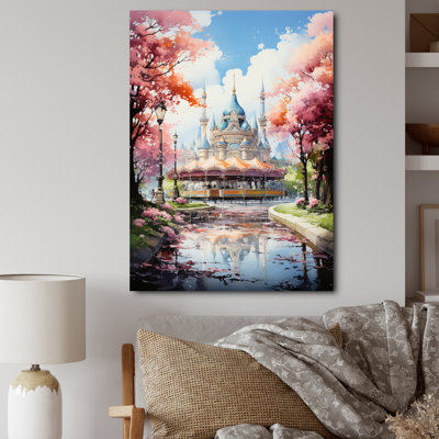 Yeiren Carousel Whimsical Delight VII, reproduction d'art sur toile