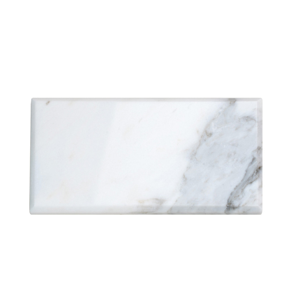 3 x 6 Athens Beveled Marble Subway Tile Apollo Tile 