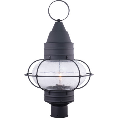 Chelston Stained Glass Lantern Head Post Lantern
