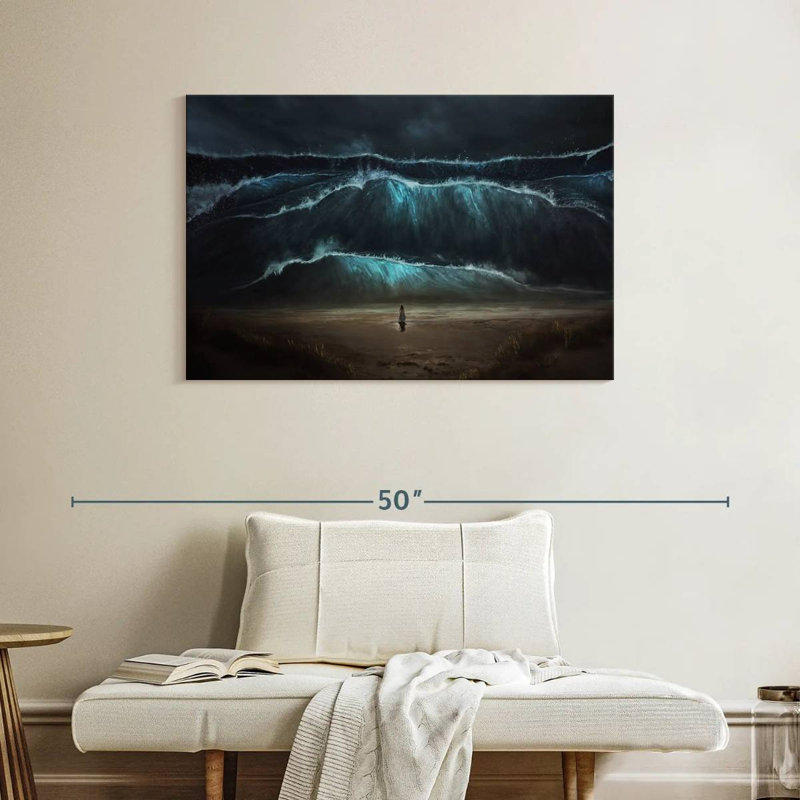 Gillard Tidal Wave, 26" H x 39" W