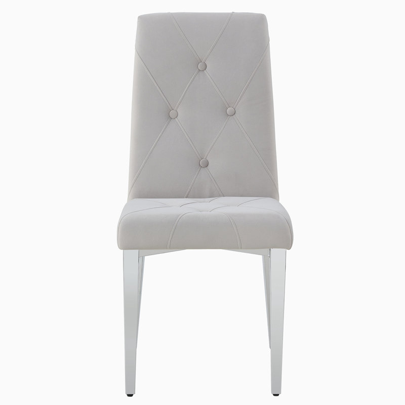 Chaise de travail en velours