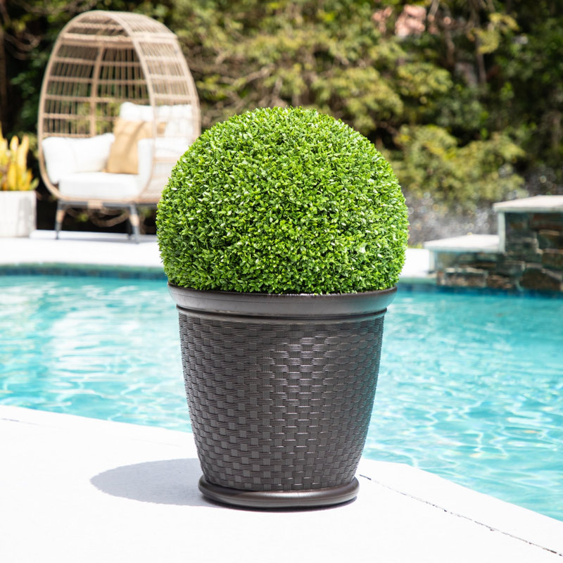 24 " H Faux Boxwood Hedge