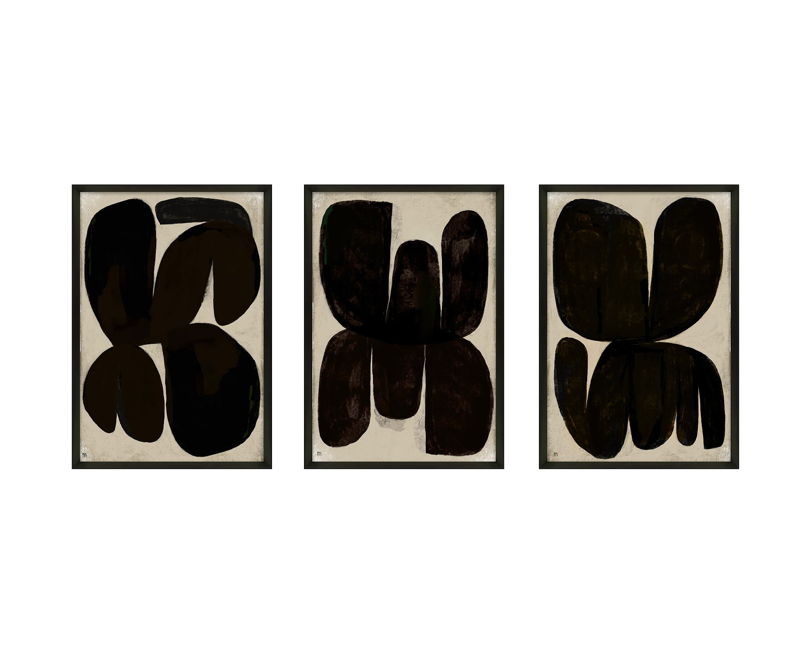 Night Butterfly by StudioM, Black, 50" H x 35" W x 1.25" D