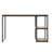 Birkner Solid Wood Iron Writing Desk