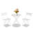 2-Seater Patio Bistro Set - Round Folding Table and 2 Metal Chairs-1508465337