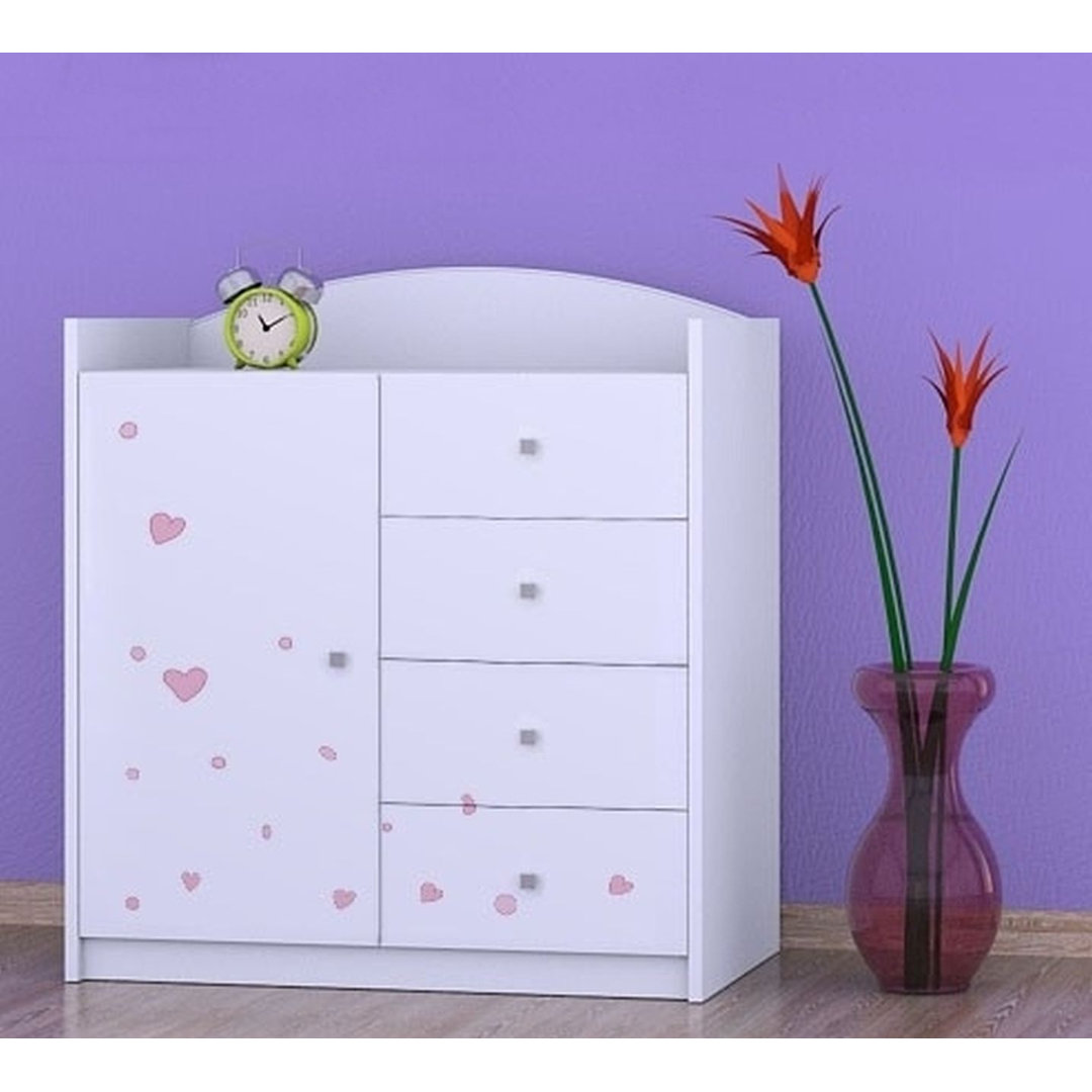 Nicollet Kids 4 - Drawer Combo Dresser