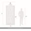 Applique murale d'extérieur 15 po Alsawwan-145290074