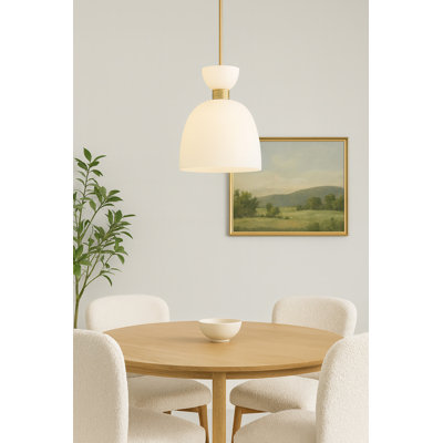 Luminaire suspendu opale Tallulah 